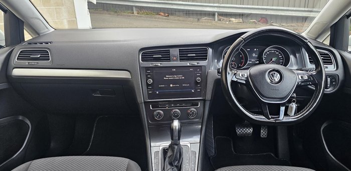 2018 Volkswagen Golf 110TSI Trendline 7.5 MY19 Pure White