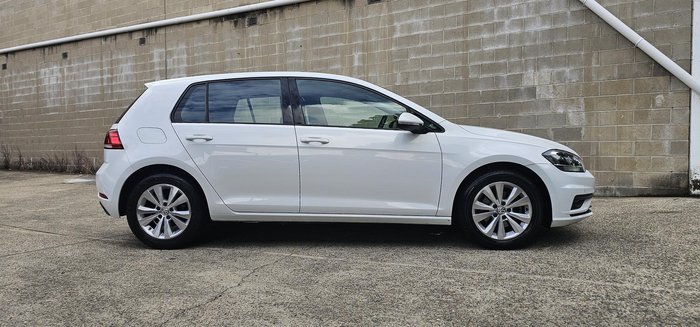 2018 Volkswagen Golf 110TSI Trendline 7.5 MY19 Pure White