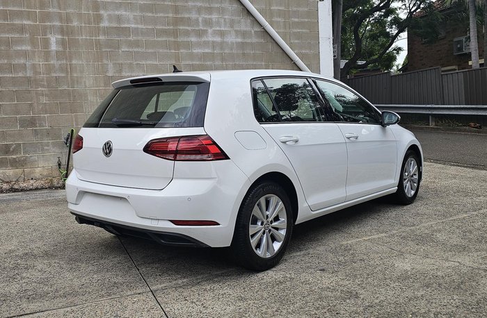2018 Volkswagen Golf 110TSI Trendline 7.5 MY19 Pure White