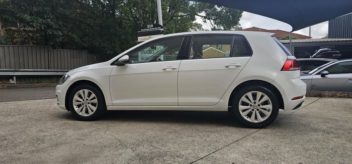 2018 Volkswagen Golf 110TSI Trendline 7.5 MY19 Pure White