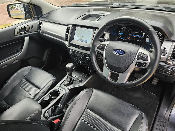 2021 Ford Ranger XLT PX MkIII MY21.75 4X4 Dual Range Meteor Grey