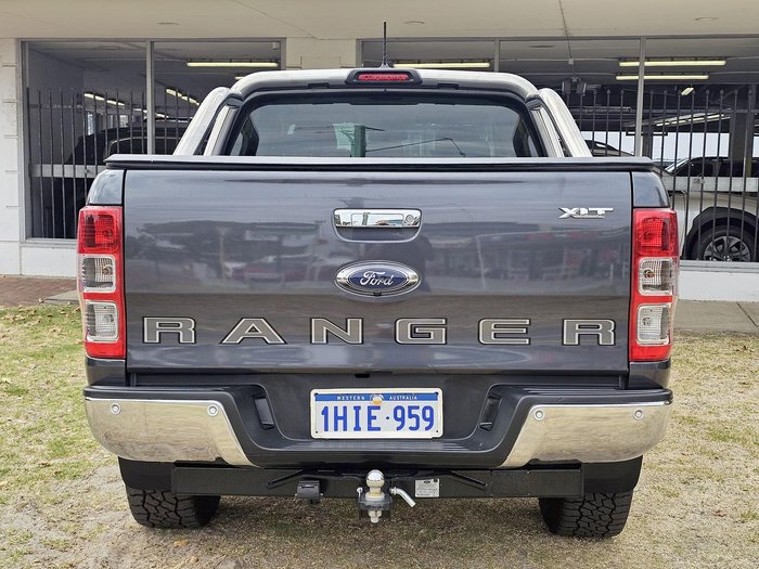 2021 Ford Ranger XLT PX MkIII MY21.75 4X4 Dual Range Meteor Grey