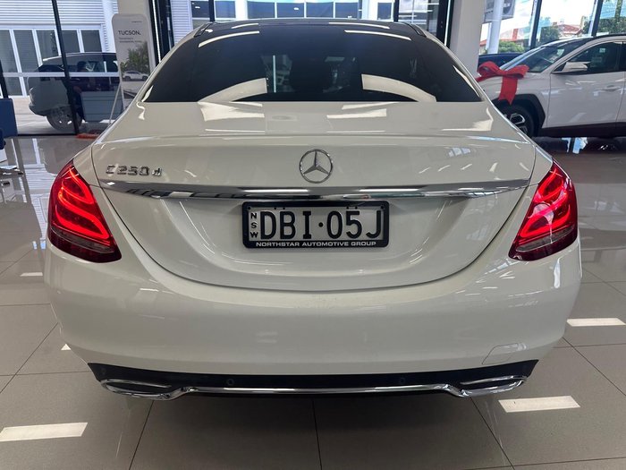 2016 Mercedes-Benz C-Class C250 d W205 Polar White