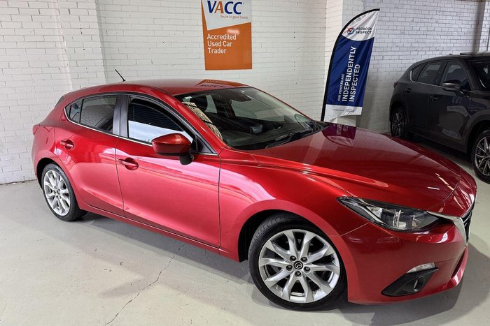 2015 Mazda 3 SP25 BM Series Soul Red