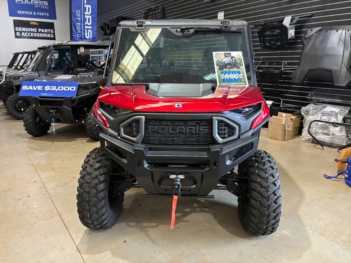 2024 Polaris RANGER XD 1500 NORTHSTAR PREM EVAP SUNSET RED