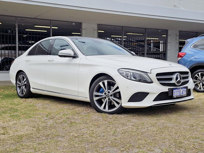 2019 Mercedes-Benz C-Class C200 W205 Polar White