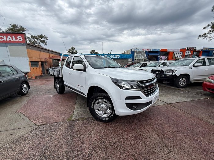 2018 Holden Colorado LS RG MY19 4X4 Dual Range Summit White