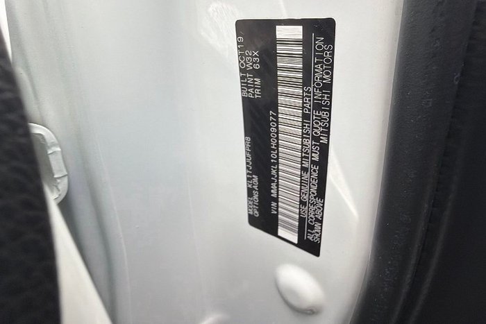 2019 Mitsubishi Triton GLX MR MY20 4X4 Dual Range