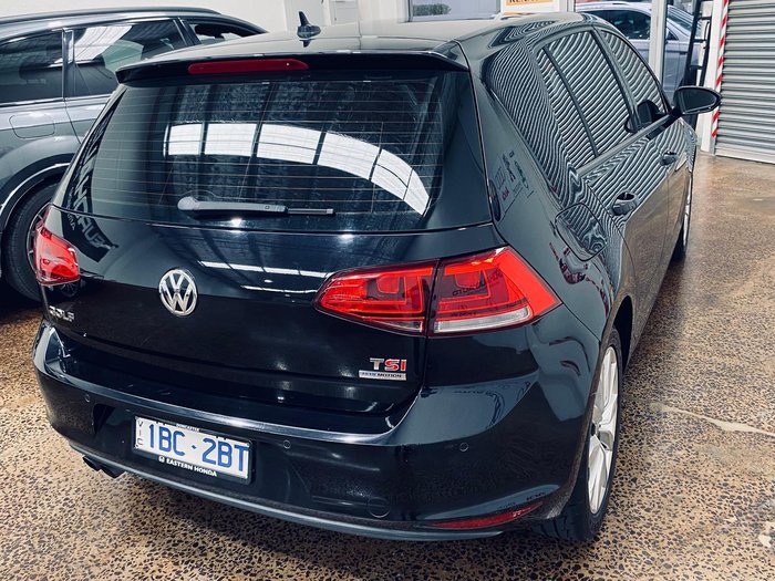 2014 Volkswagen Golf 103TSI Highline 7 MY14 Deep Black