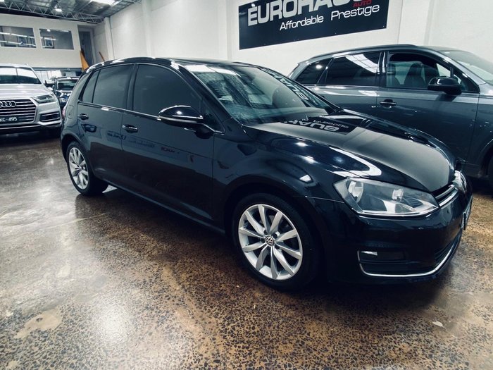 2014 Volkswagen Golf 103TSI Highline 7 MY14 Deep Black