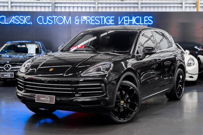 2020 Porsche Cayenne 9YA MY20 4X4 On Demand Black