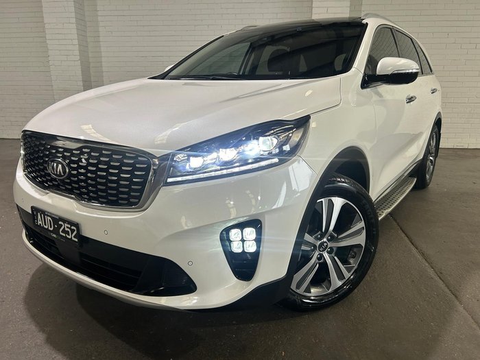 2018 Kia Sorento GT-Line UM MY19 Snow White Pearl