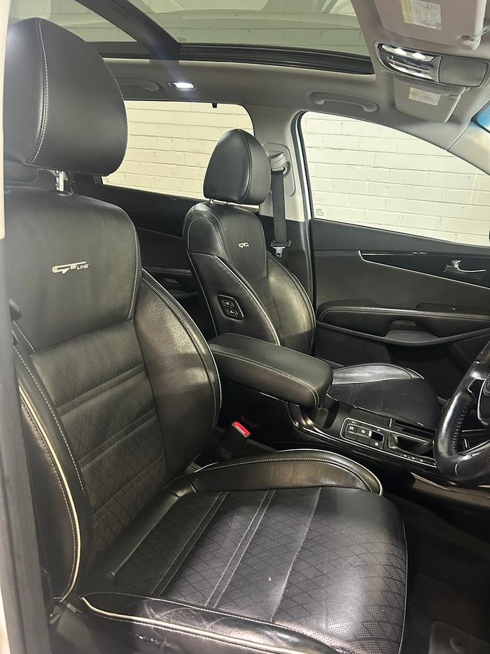 2018 Kia Sorento GT-Line UM MY19 Snow White Pearl