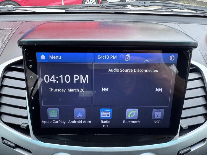 2013 Mitsubishi Triton GLX-R MN MY13 4X4 Dual Range White