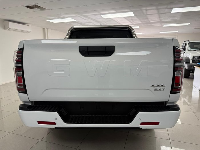 2024 GWM Cannon Ultra NPW 4X4 Dual Range Pearl White