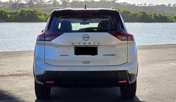 2026 Nissan X-TRAIL Ti e-POWER T33 MY26 Four Wheel Drive Everest White/Black Roof