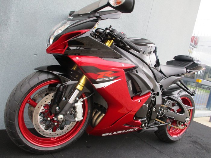 2018 Suzuki GSX-R750 RED/BLACK