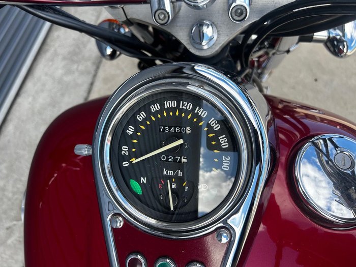 1997 Kawasaki Vulcan 1500 (VN1500) Vulcan Red