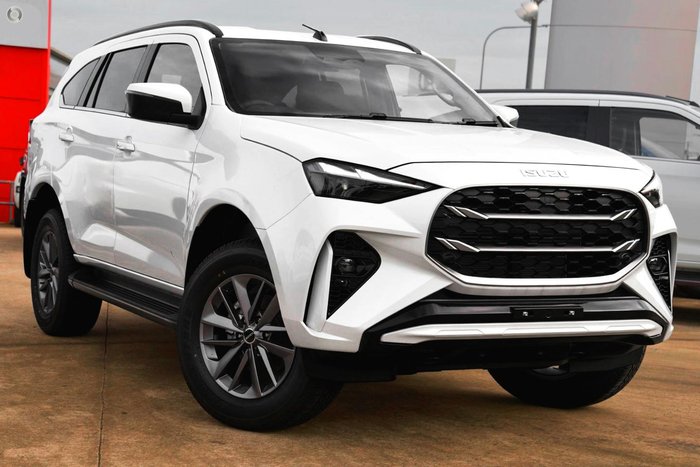 2025 Isuzu MU-X LS-U MY25.5 4X4 Dual Range Mineral White