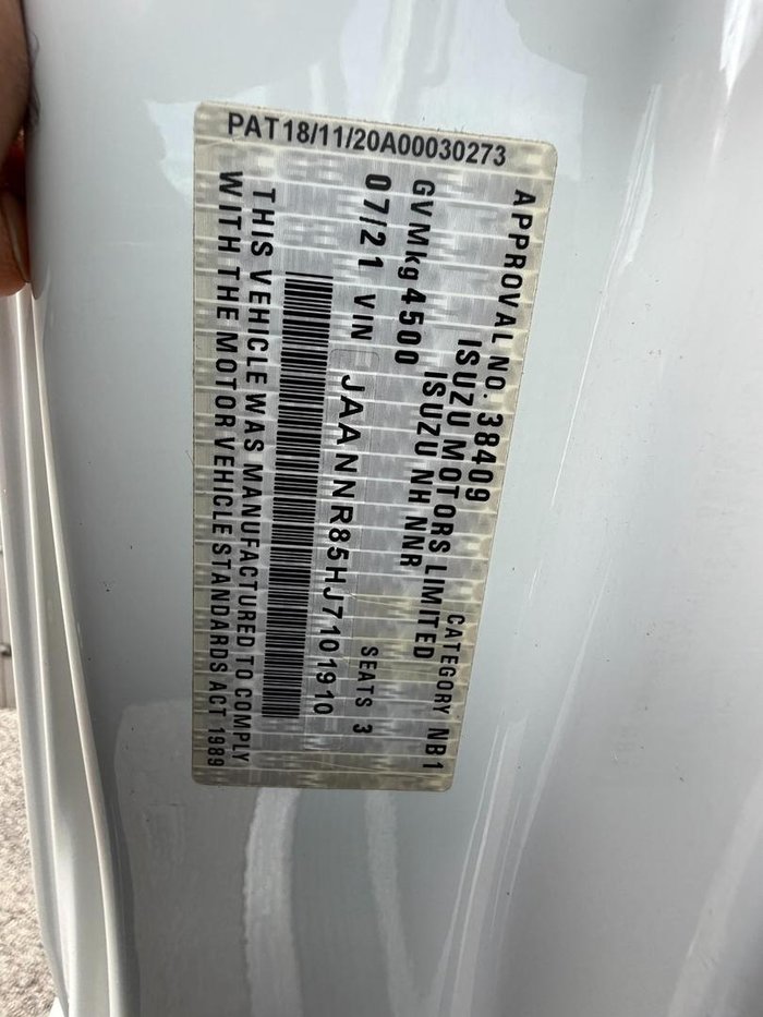 2021 Isuzu Nnr 45 150 Can Drive On Car Licence