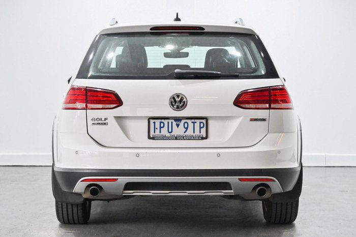 2019 Volkswagen Golf Alltrack 132TSI Premium 7.5 MY19.5 Four Wheel Drive Pure White