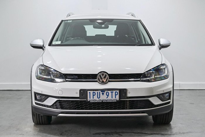 2019 Volkswagen Golf Alltrack 132TSI Premium 7.5 MY19.5 Four Wheel Drive Pure White