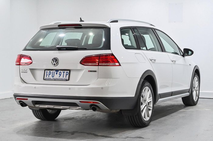 2019 Volkswagen Golf Alltrack 132TSI Premium 7.5 MY19.5 Four Wheel Drive Pure White