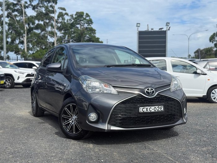 2014 TOYOTA YARIS SX NCP131R MY15 GREY