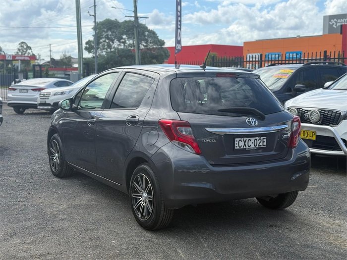 2014 TOYOTA YARIS SX NCP131R MY15 GREY