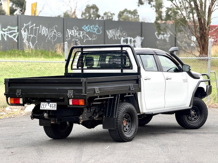 2017 Toyota Hilux SR GUN126R 4X4 Dual Range Glacier White
