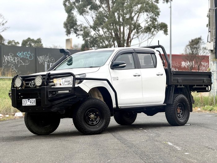 2017 Toyota Hilux SR GUN126R 4X4 Dual Range Glacier White