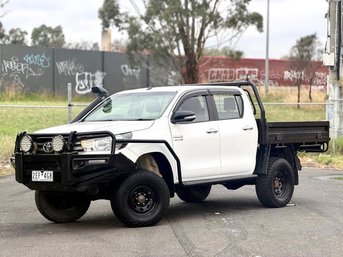 2017 Toyota Hilux SR GUN126R 4X4 Dual Range Glacier White