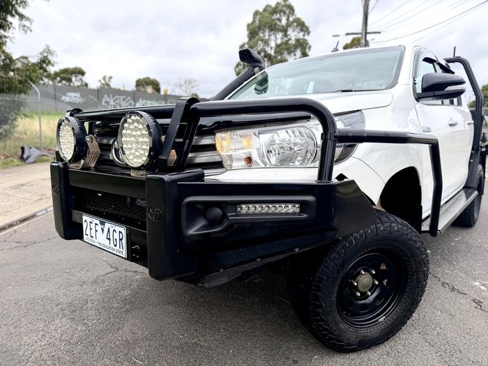 2017 Toyota Hilux SR GUN126R 4X4 Dual Range Glacier White