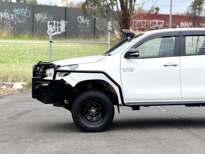 2017 Toyota Hilux SR GUN126R 4X4 Dual Range Glacier White