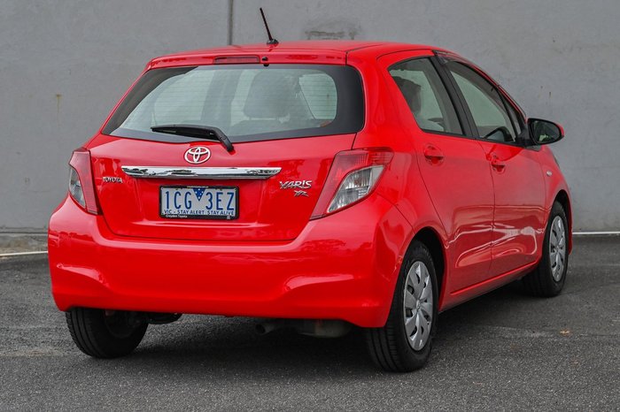 2014 Toyota Yaris YR NCP130R Cherry