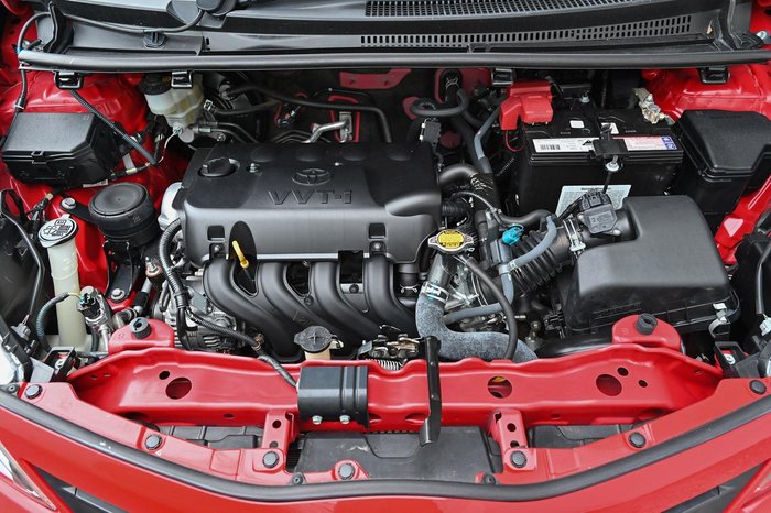 2014 Toyota Yaris YR NCP130R Cherry