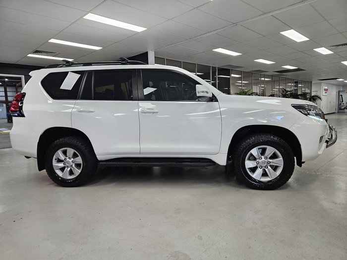 2018 Toyota Landcruiser Prado GXL GDJ150R 4X4 Dual Range Glacier White