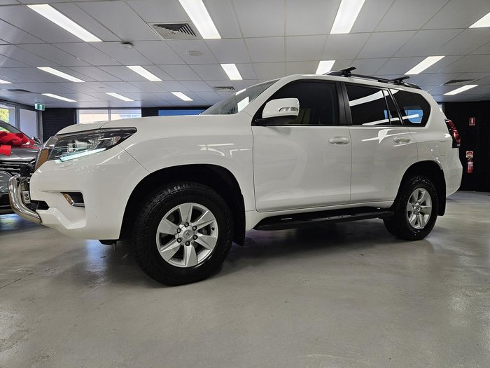 2018 Toyota Landcruiser Prado GXL GDJ150R 4X4 Dual Range Glacier White