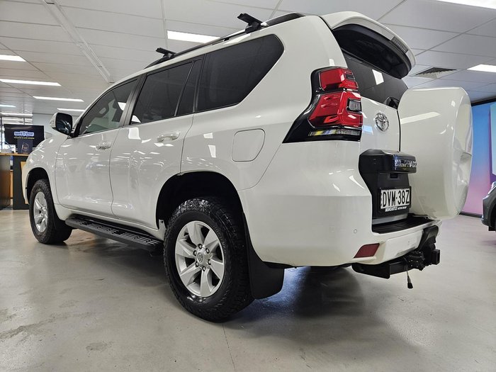 2018 Toyota Landcruiser Prado GXL GDJ150R 4X4 Dual Range Glacier White