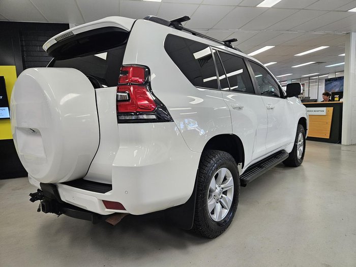 2018 Toyota Landcruiser Prado GXL GDJ150R 4X4 Dual Range Glacier White
