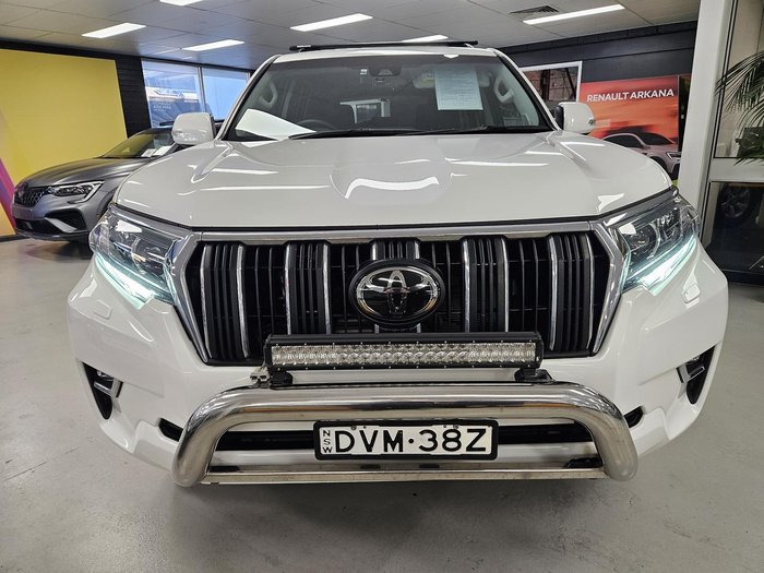 2018 Toyota Landcruiser Prado GXL GDJ150R 4X4 Dual Range Glacier White