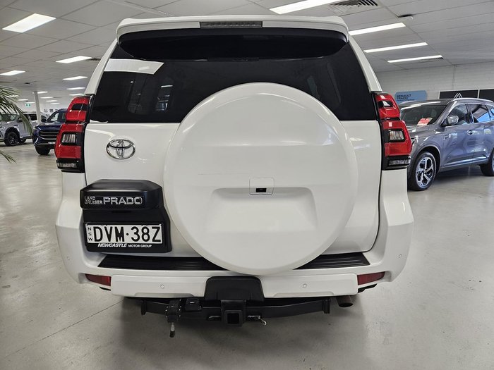 2018 Toyota Landcruiser Prado GXL GDJ150R 4X4 Dual Range Glacier White