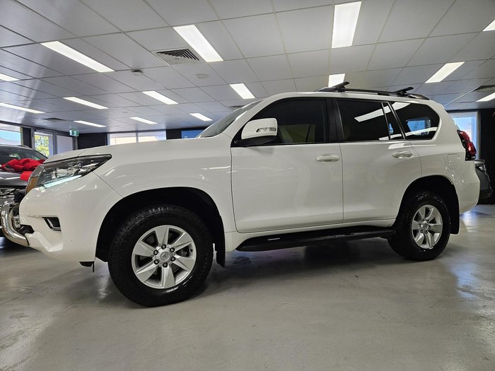 2018 Toyota Landcruiser Prado GXL GDJ150R 4X4 Dual Range Glacier White