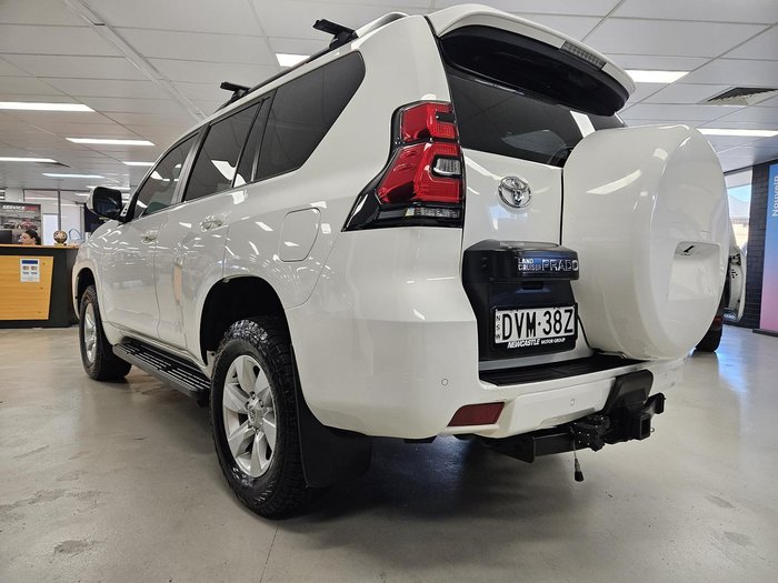 2018 Toyota Landcruiser Prado GXL GDJ150R 4X4 Dual Range Glacier White