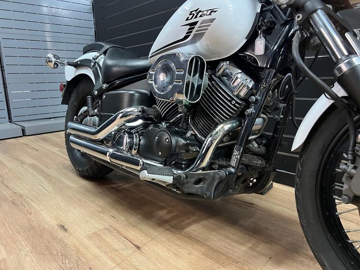 2016 Yamaha XVS650 V-STAR CUSTOM White