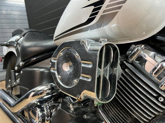 2016 Yamaha XVS650 V-STAR CUSTOM White