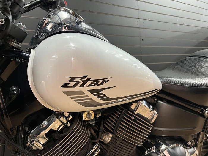 2016 Yamaha XVS650 V-STAR CUSTOM White
