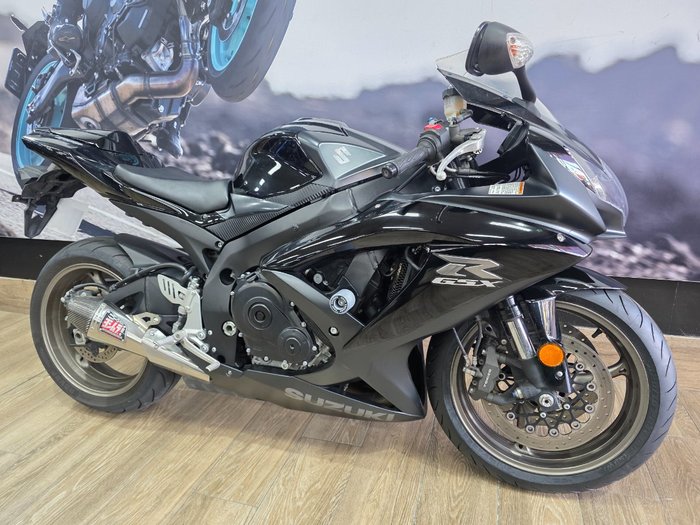 2008 Suzuki GSX-R750 Black