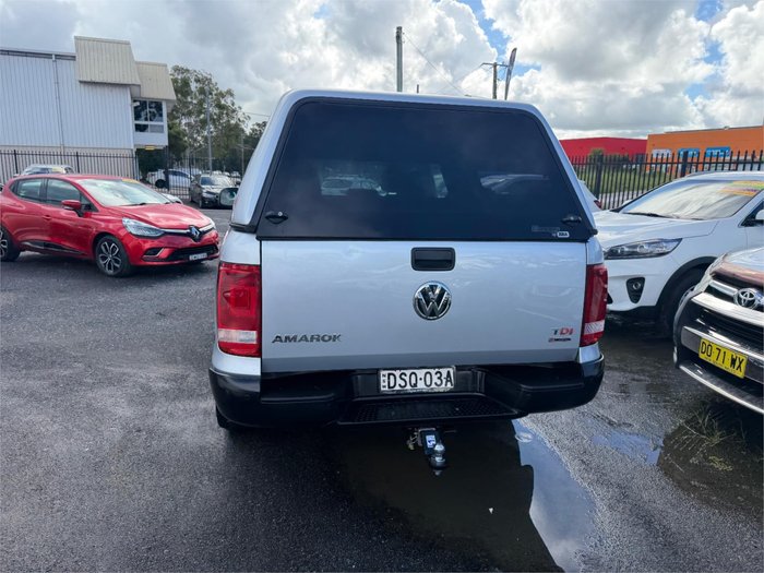 2017 VOLKSWAGEN AMAROK TDI420 CORE EDITION (4x4) 2H MY17 SILVER OR CHROME