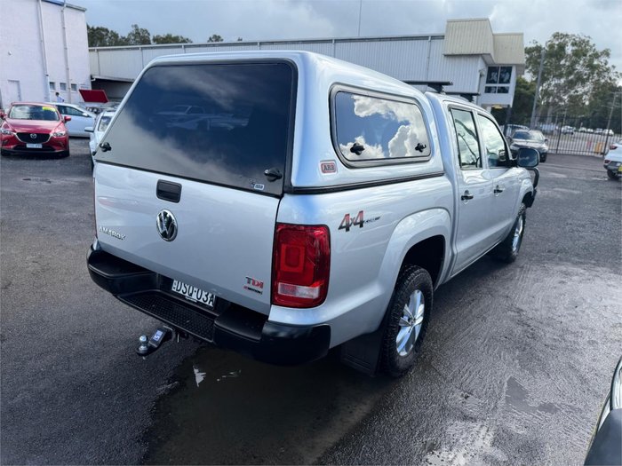 2017 VOLKSWAGEN AMAROK TDI420 CORE EDITION (4x4) 2H MY17 SILVER OR CHROME